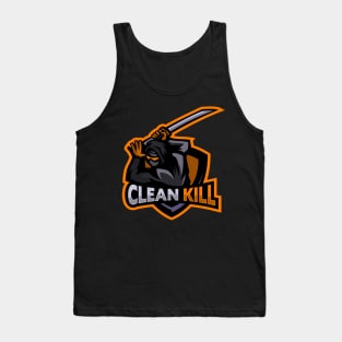 Team logo orange Tank Top